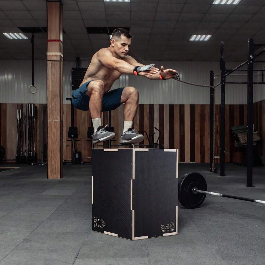 Plyo Jump Box - 3 In 1 Plyometric Jump Box