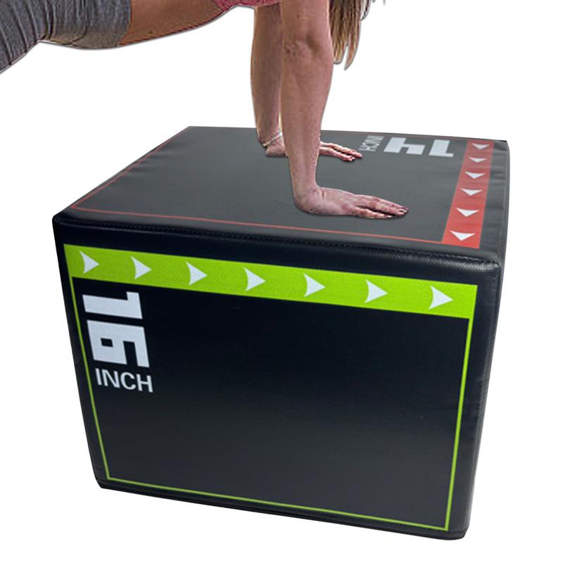 Plyo Jump Box - Plyometric Jump Box Shockproof Non-Slip Step