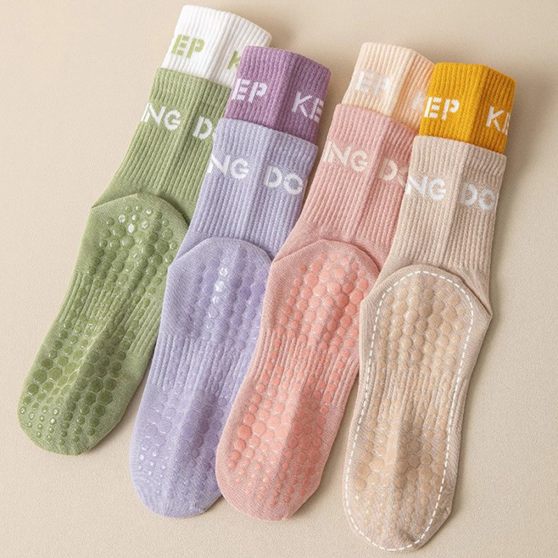 1Pair Mid Calf Yoga Socks Pila - огляд і ціна Yoga Fitness Training
