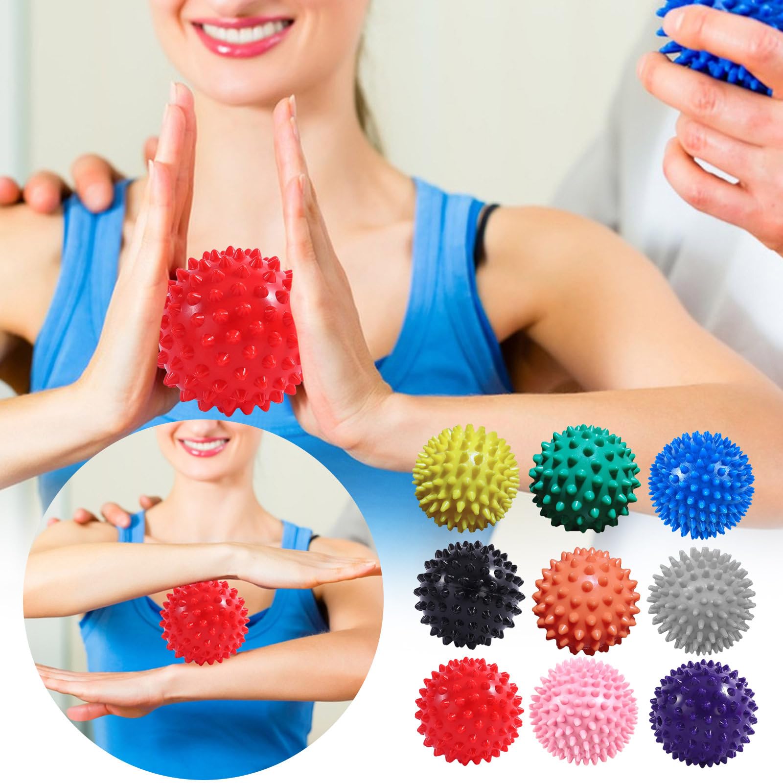 Massage Ball Fascia Ball Muscl - огляд і ціна Yoga Fitness Ball