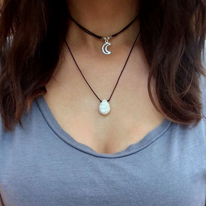 Rhodonite Gemstone Choker, Gru - огляд і ціна Yoga Fitness Tracker