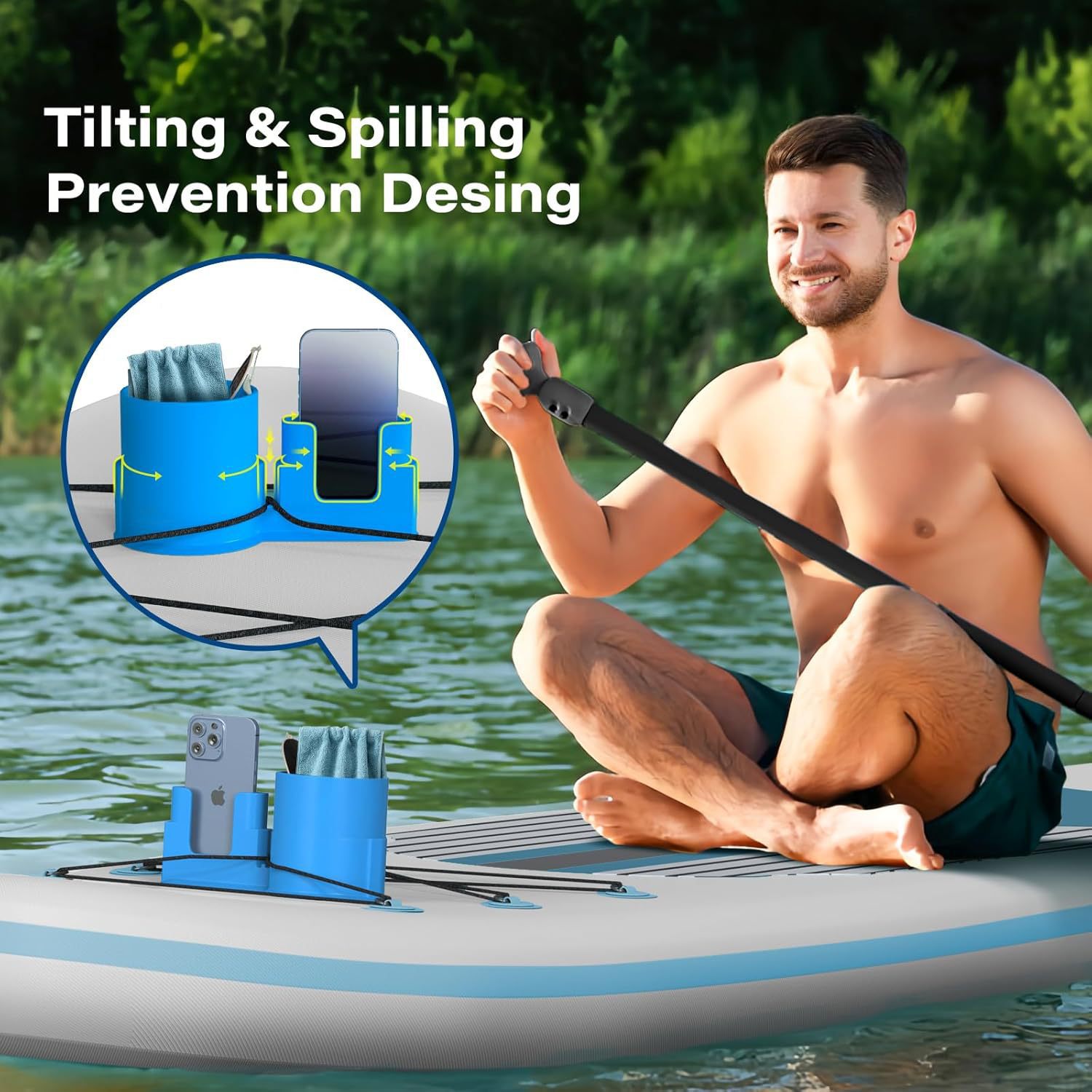 Kayak Drink Holder Surfboard K - огляд і ціна Jump Rope