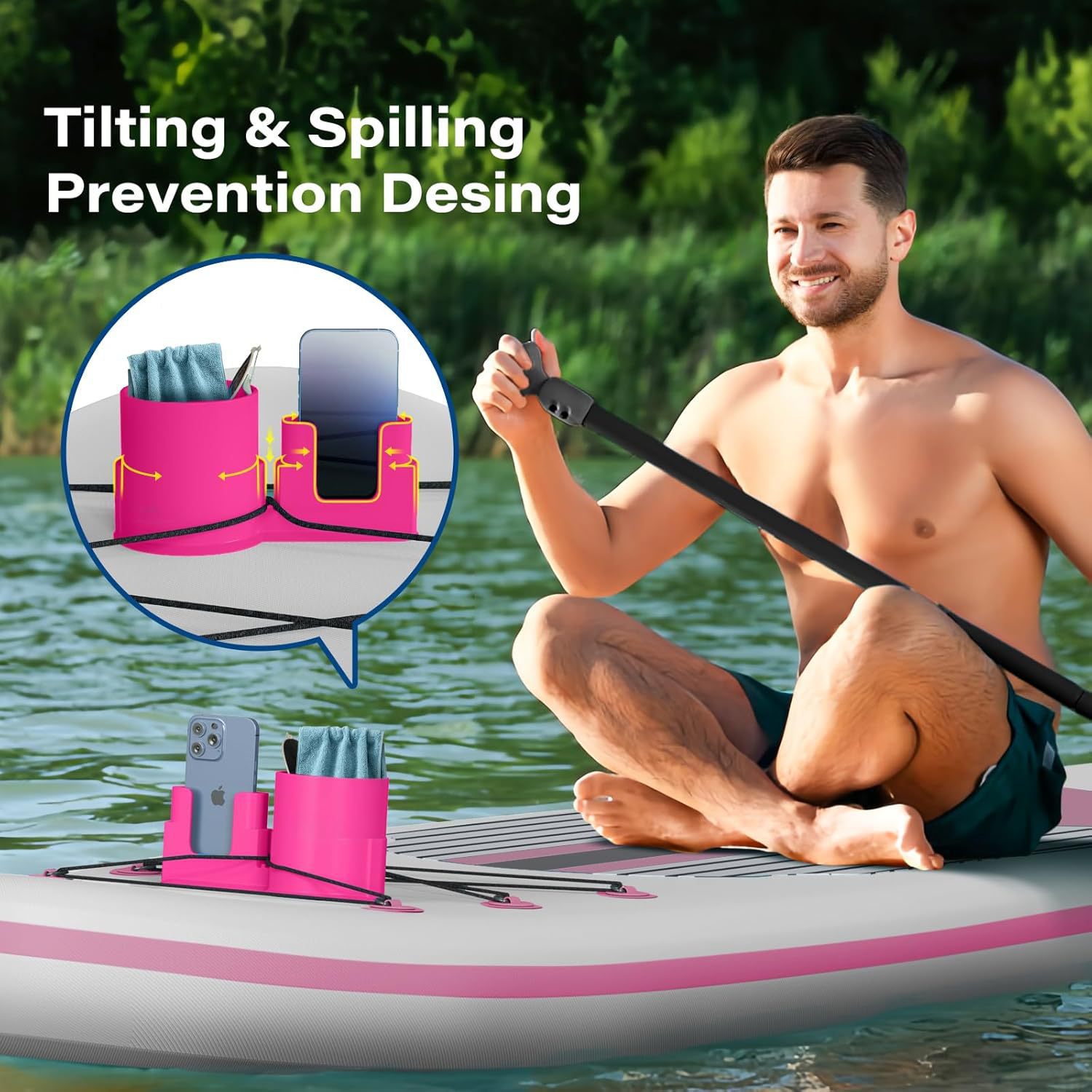 Kayak Drink Holder Surfboard K - огляд і ціна Jump Rope