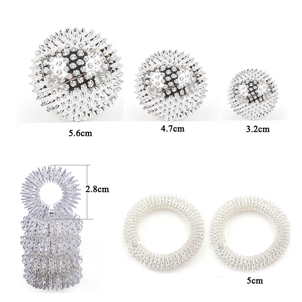 9Pcs/Lot Men Women Pressure Re - огляд і ціна Yoga Fitness Ball