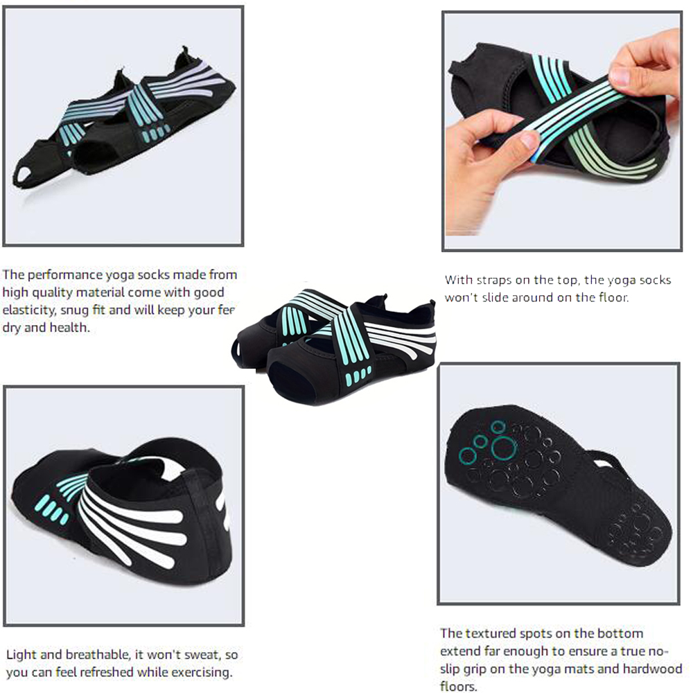 1Pair Women Non-Slip Toeless G - огляд і ціна Yoga Fitness Ball