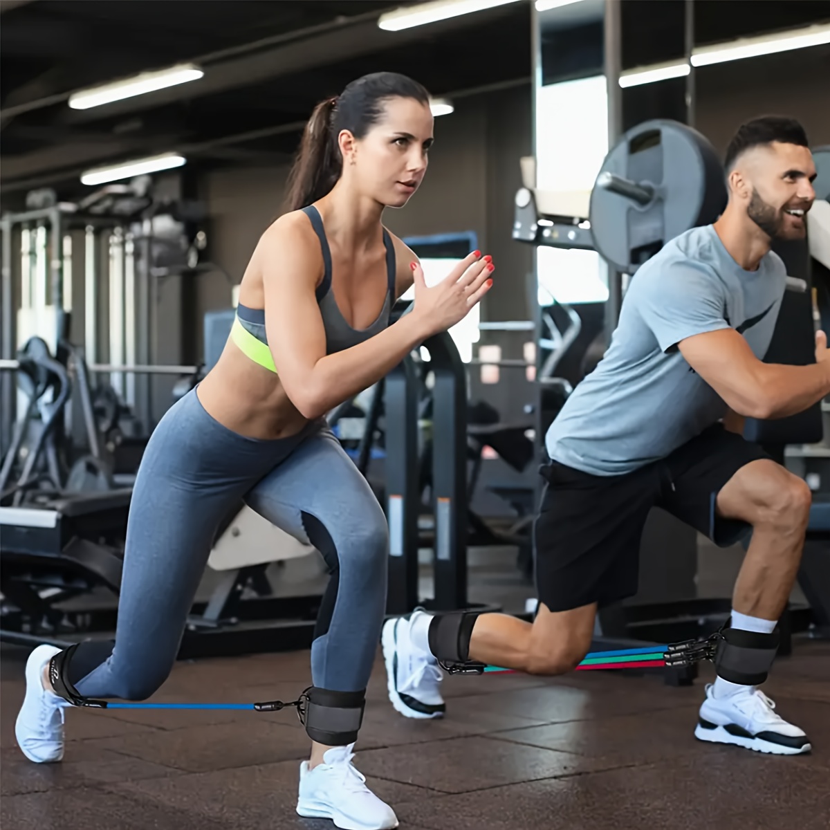 5‑Piece Ankle Resistance Band  - огляд і ціна Yoga Fitness Resistance Band
