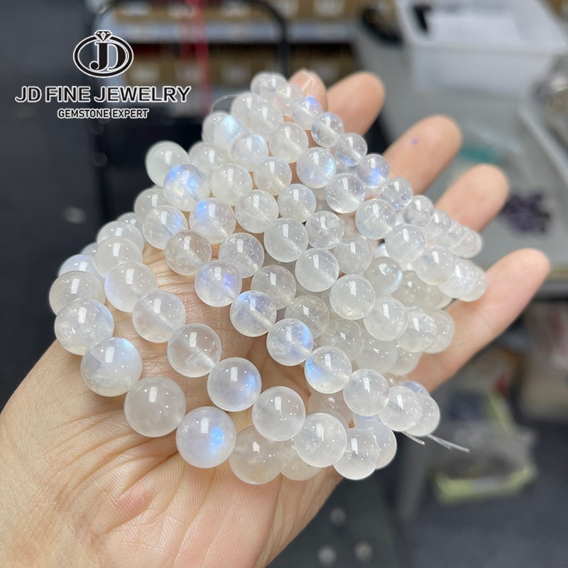 JD Natural Blue Moonstone Roun - огляд і ціна Yoga Fitness Tracker