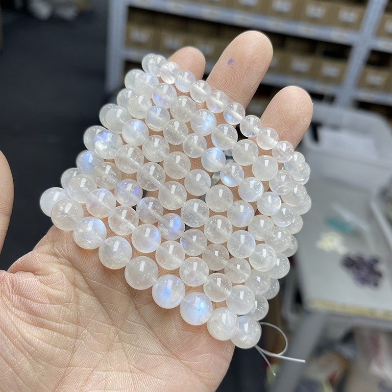 JD Natural Blue Moonstone Roun - огляд і ціна Yoga Fitness Tracker