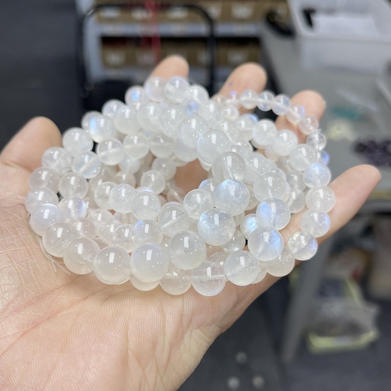 JD Natural Blue Moonstone Roun - огляд і ціна Yoga Fitness Tracker
