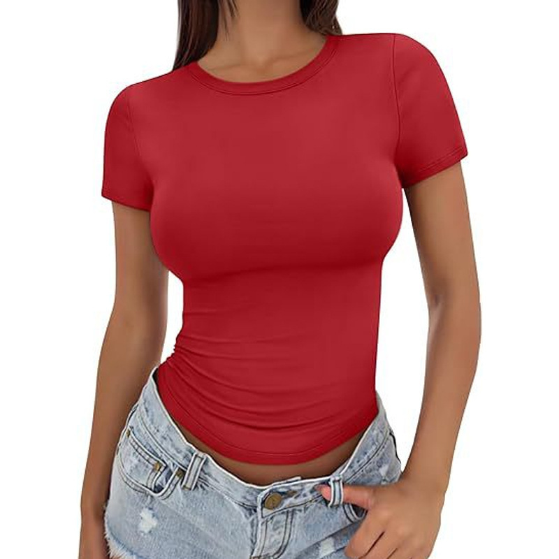 Set-in Shoulder Crew Neck Shor - огляд і ціна Yoga Fitness Training