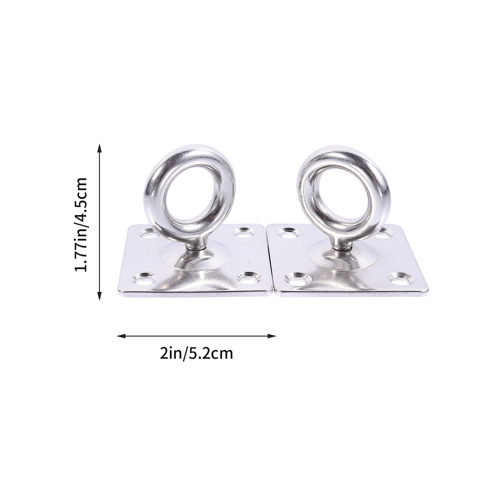 2Pcs Stainless Steel Suspensio - огляд і ціна Gymnastics Rings