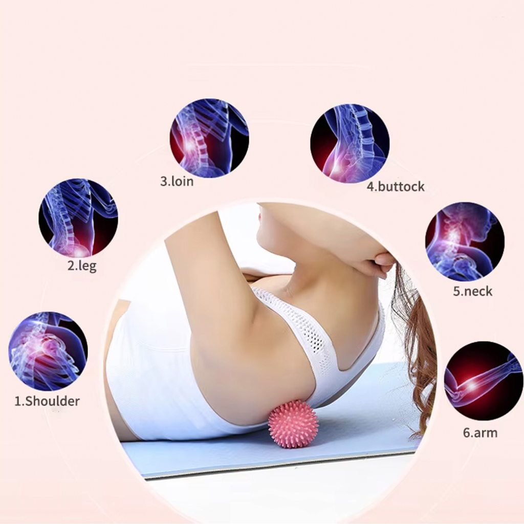 6CM Spiky Massage Ball,Myofasc - огляд і ціна Yoga Fitness Ball