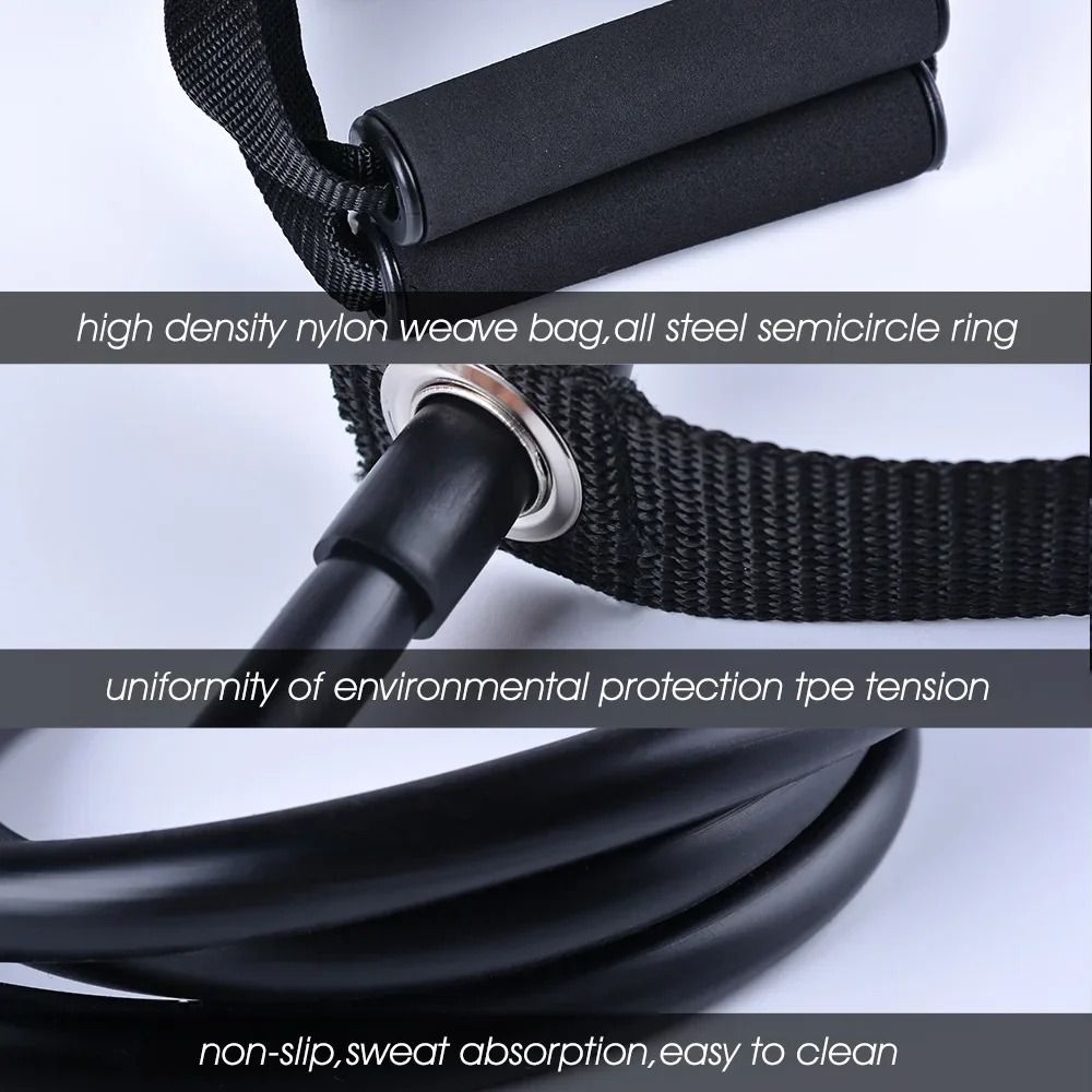 With Handles Resistance Bands  - огляд і ціна Yoga Fitness Resistance Band
