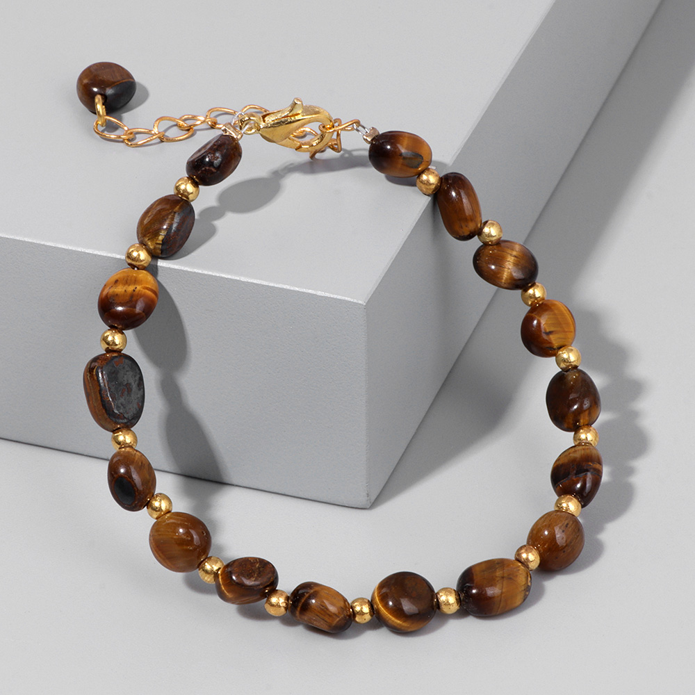 Natural Tiger Eye Stone Bracel - огляд і ціна Yoga Fitness Tracker