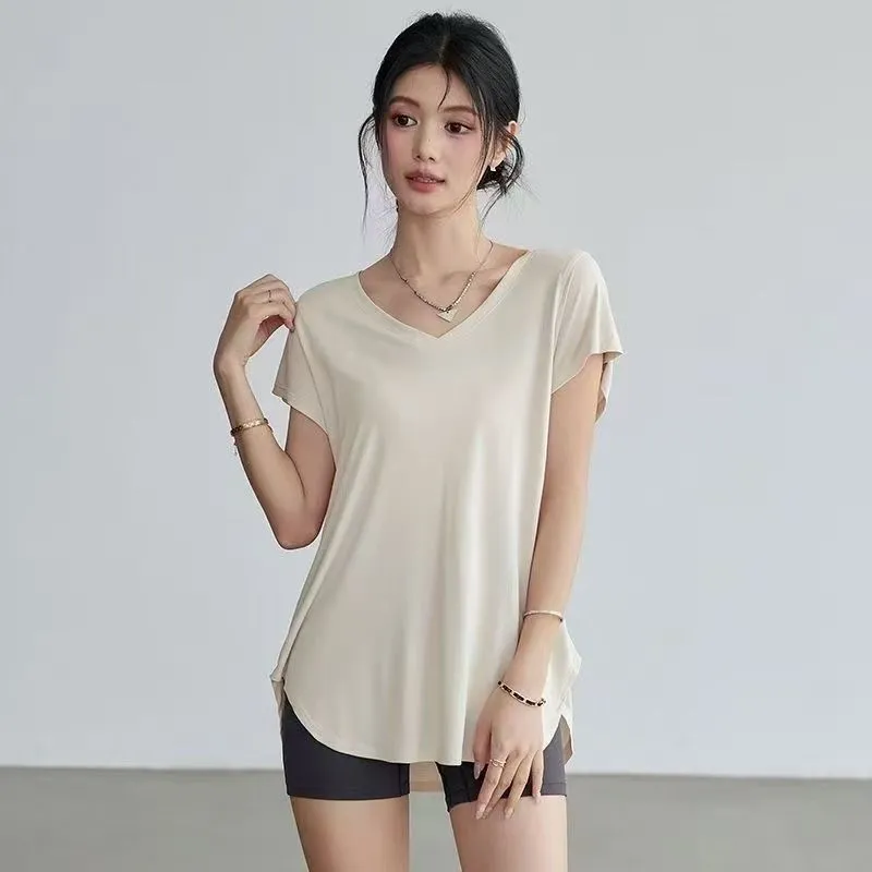 Women's Slimming Round Neck Yo - огляд і ціна Yoga Fitness Training