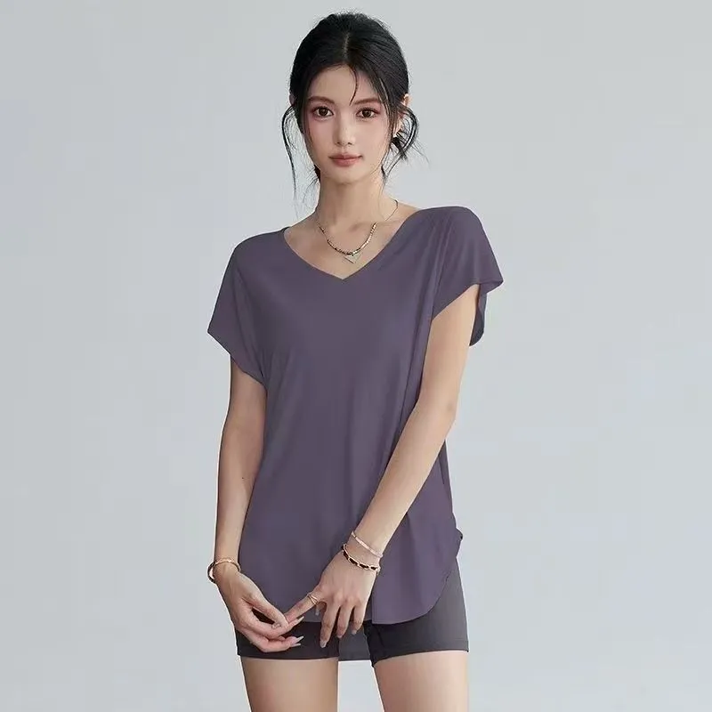 Women's Slimming Round Neck Yo - огляд і ціна Yoga Fitness Training